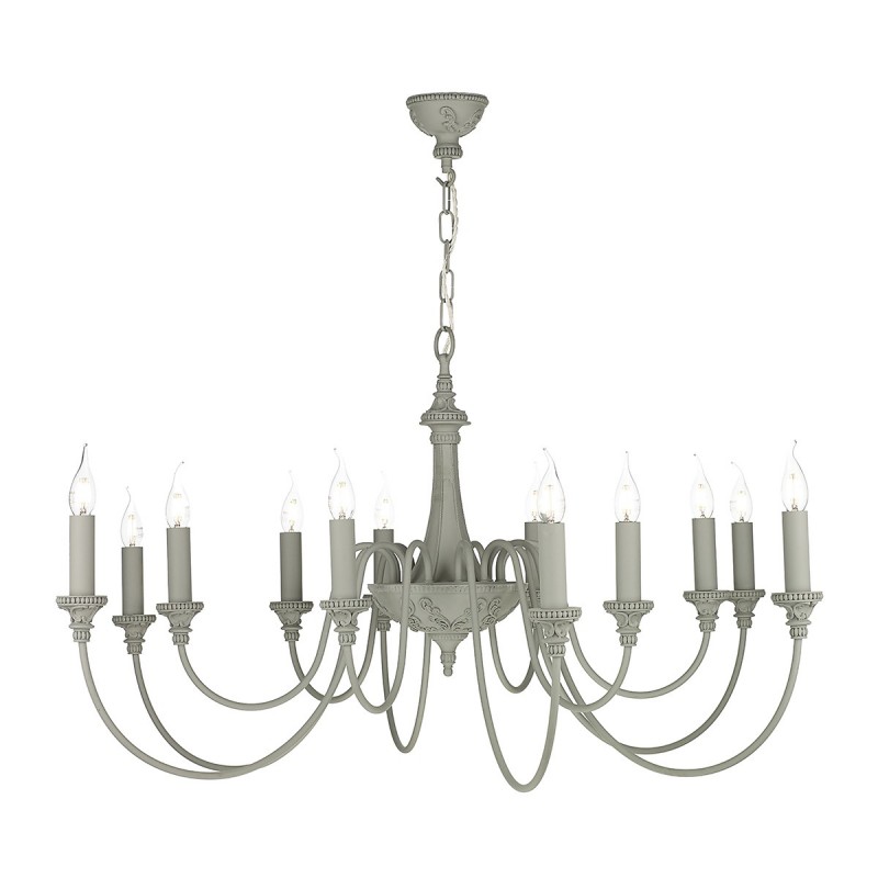 the range grey chandelier